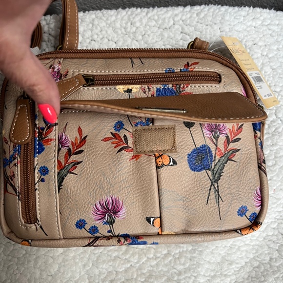 MultiSac Zippy Adjustable Crossbody-Sierra Nude New in Package💝 - Picture 4 of 9